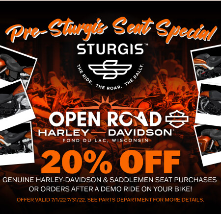 Pre-Sturgis Seat Special