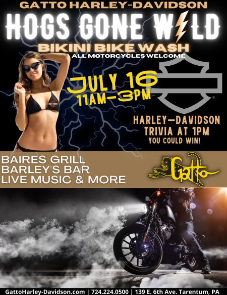 Hogs Gone Wild Bikini Bike Wash
