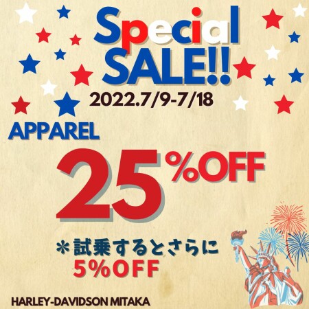 アパレルSpecial SALE!!