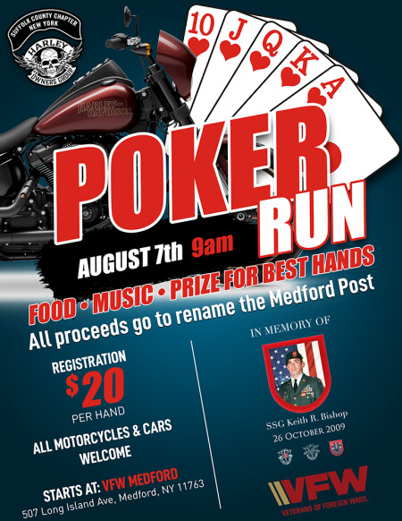 H.O.G. Chapter Poker Run to benefit VFW