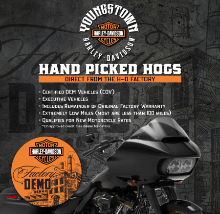 Factory Demos - Direct from the H-D Factory