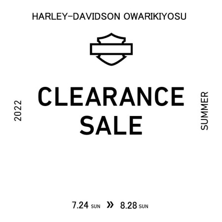 2022年 決算セールのお知らせ ~CLEARANCE SALE~