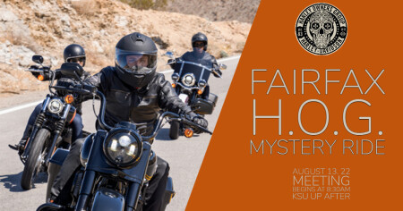 Fairfax HOG Mystery Ride