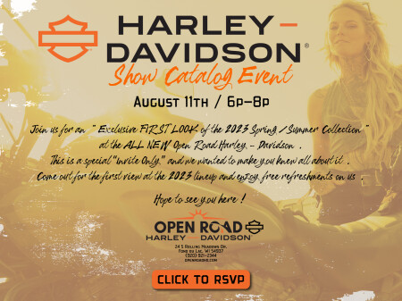 Open Road Harley-Davidson Show Catalog Event