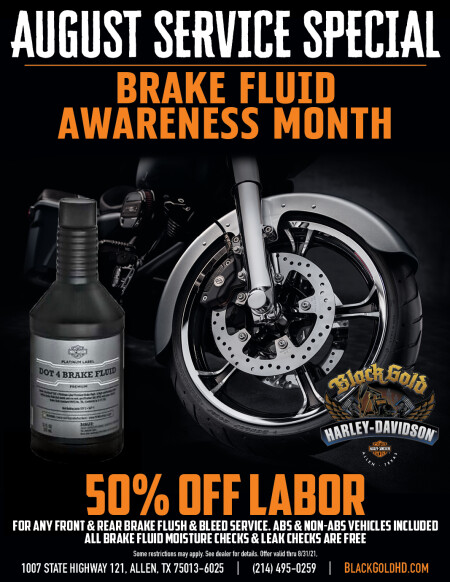 August Brake Fluid Awareness Month