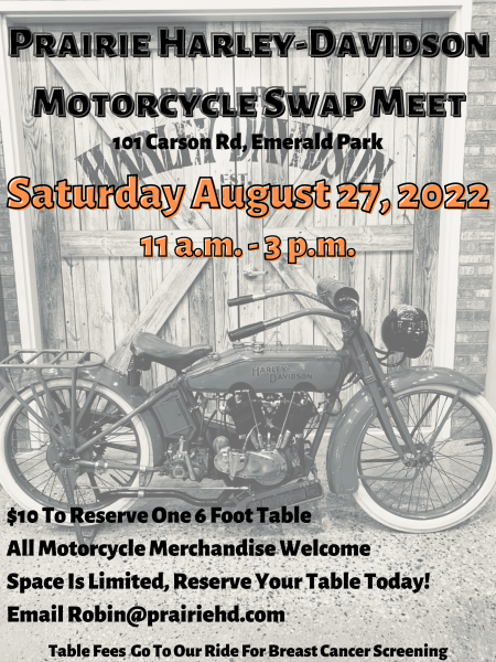 Prairie Harley-Davidson Motorcycle Swap Meet