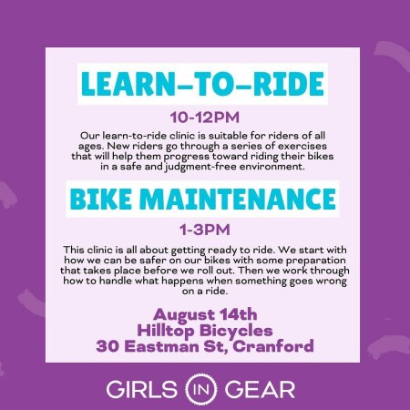 Girls in Gear | Learn to Ride Clinic