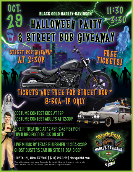Halloween Party & Street Bob Giveaway