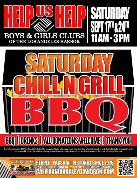 Chill N Grill Boys & Girls Club 9/24