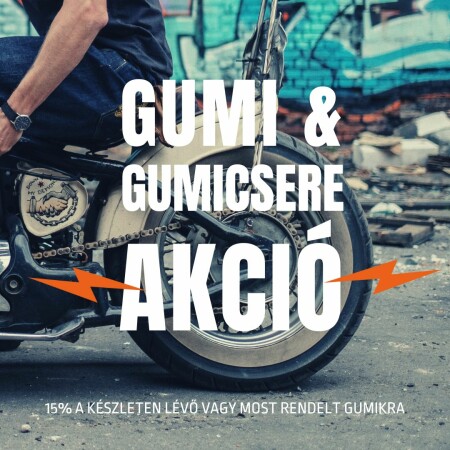 GUMI ÉS GUMICSERE AKCIÓ - SZEPTEMBER 9-ÉIG