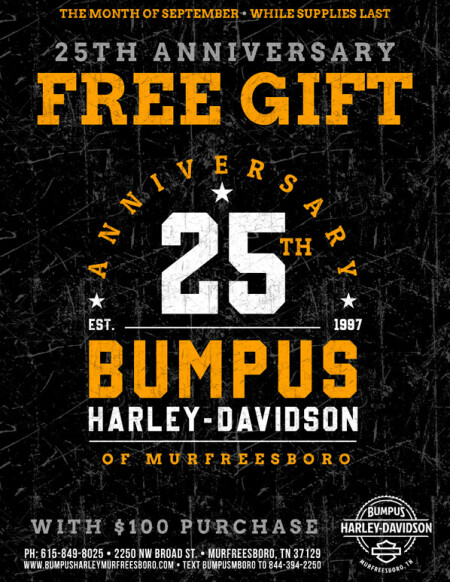 Free 25th Anniversary Gift