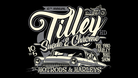 6th Annual Suede & Chrome Hotrods & Harleys