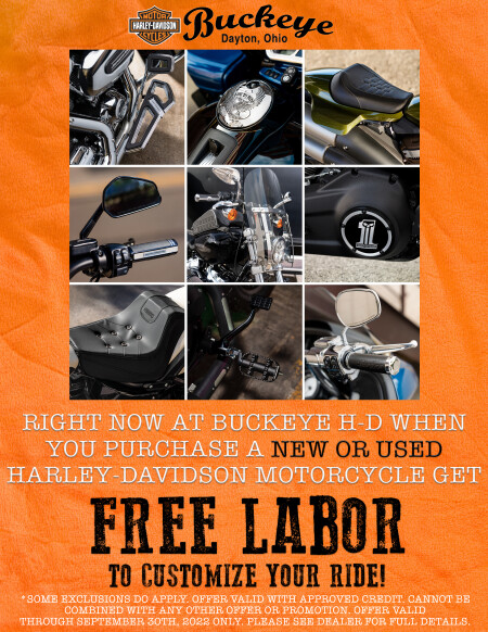 Free Labor to Customize Your Ride