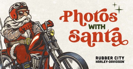 Harley Daze- Photos with Santa