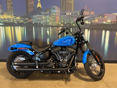 Harley-Davidson<sup>®</sup> Street Bob<sup>®</sup> 114 2021 FXBBS Fastback Blue