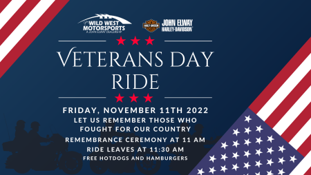 Veterans Day Ride