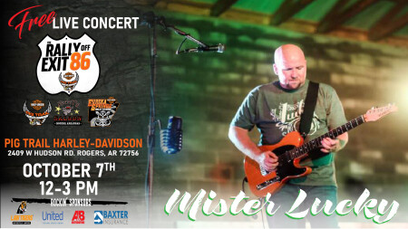 Rally Off Exit 86 Friday Live Music - Mr. Lucky