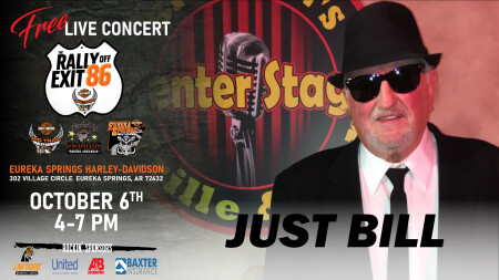 Destination Eureka Springs Thursday Live Music - Just Bill