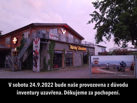 24.9.2022 zavřeno - inventura