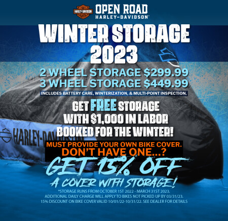2023 Winter Storage Promo