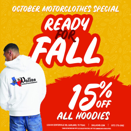 October Motorclothes Special