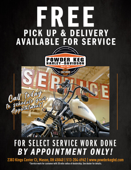 Free Pickup & Delivery Available for Service!