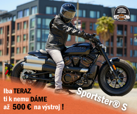 Získaj k modelu Sportster® S až 500€ !