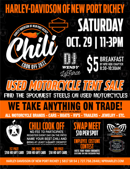 Chili Cook Off and Swap Meet
