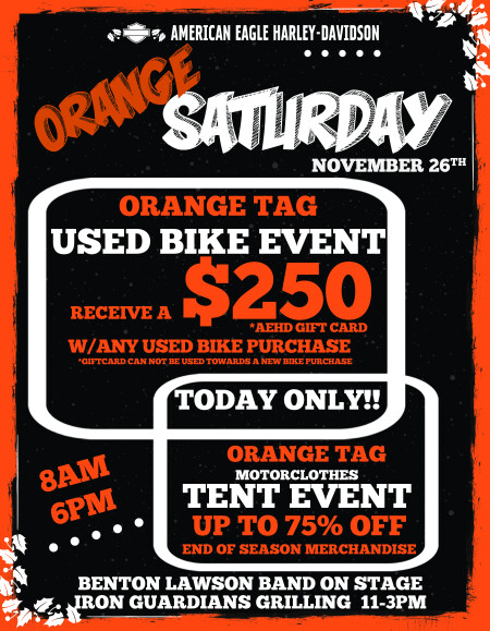 Orange Saturday @ American Eagle