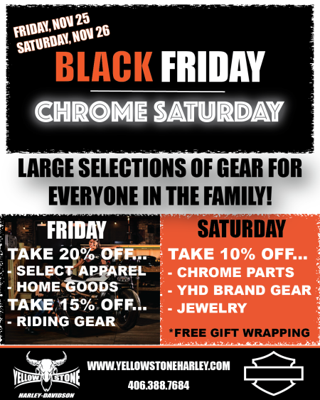 2022 YHD BLACK FRIDAY & CHROME SATURDAY