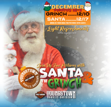 Photos with Santa & The Grinch