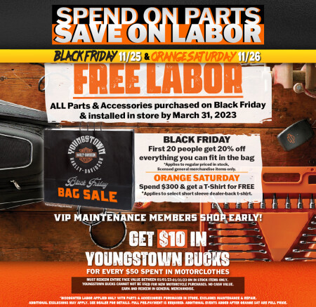 Black Friday & Orange Saturday