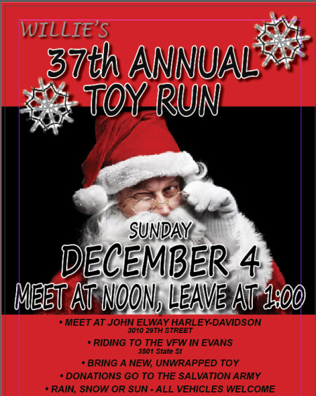 Willie's 37th Annual Toy Run