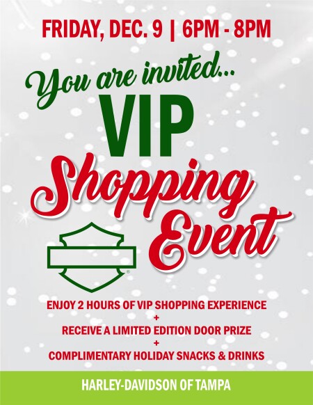 VIP Shopping Event - Tampa