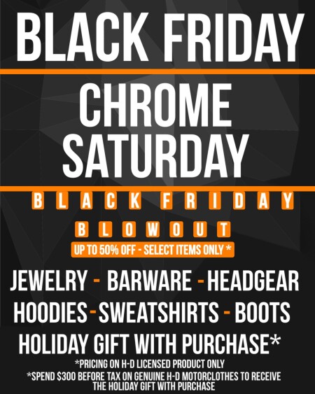 Black Friday & Cyber Saturday Sale