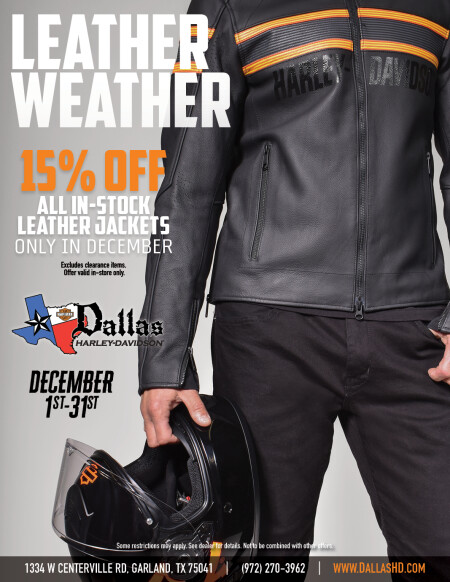 It's Leather Weather