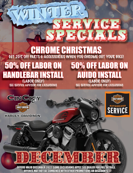 December Service Specials ❄️