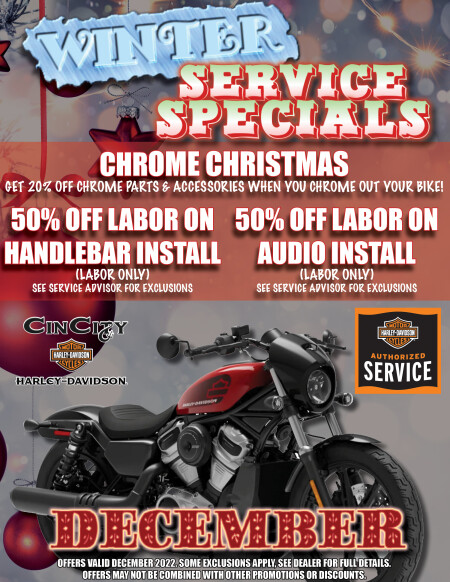 December Service Specials โ๏ธ
