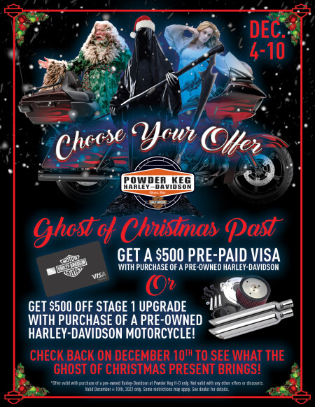 Ghost of Christmas Past Offer: December 4-10th