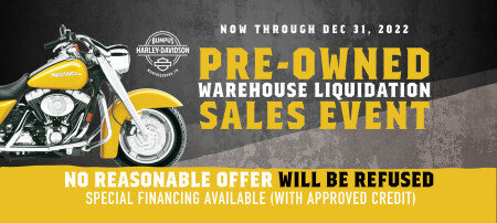 Pre-owned Warehouse Liquidation Sales Event