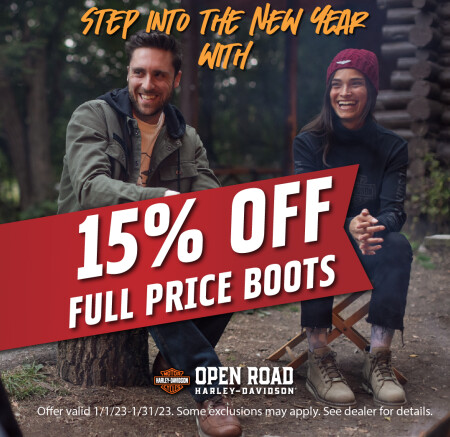 15% Off Full Price Boots