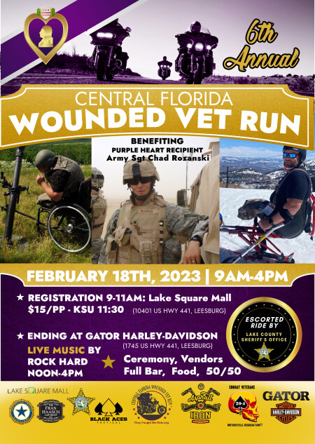 Central Florida Wounded VET Run