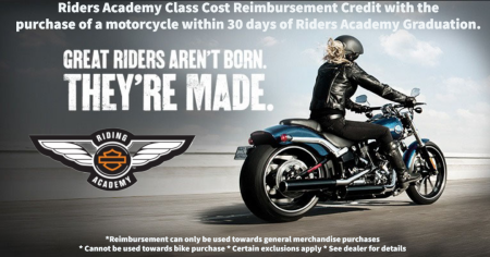 Riders Academy Reimbursement