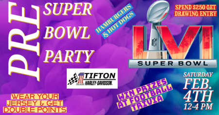 Pre-Super Bowl Party