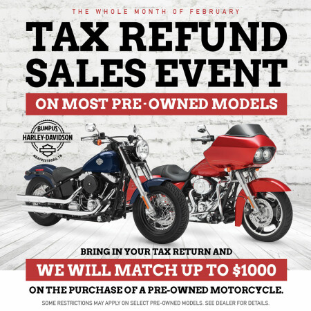 Tax Refund Sales Event