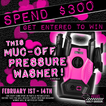 Win a Muc-Off® Pressure Washer!