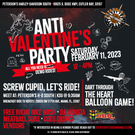 Anti Valentine's Party & Breakfast Ride!