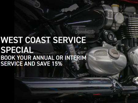 West Coast Triumph Service Special