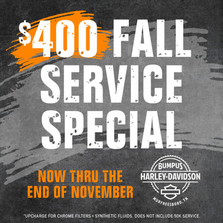 Fall Service Special