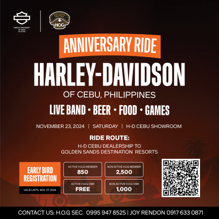 ANNIVERSARY RIDE